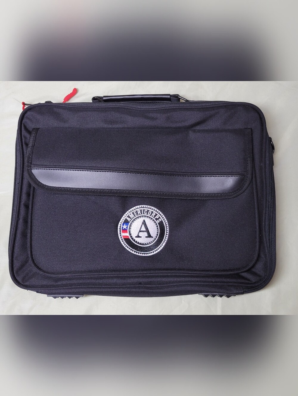 Americorps Black Laptop Briefcase
